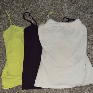 Express tank tops with bra shelf